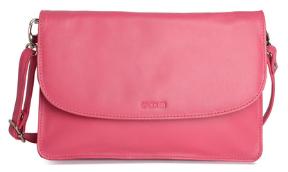 The Olivia Leather Crossbody Bag - Bascora
