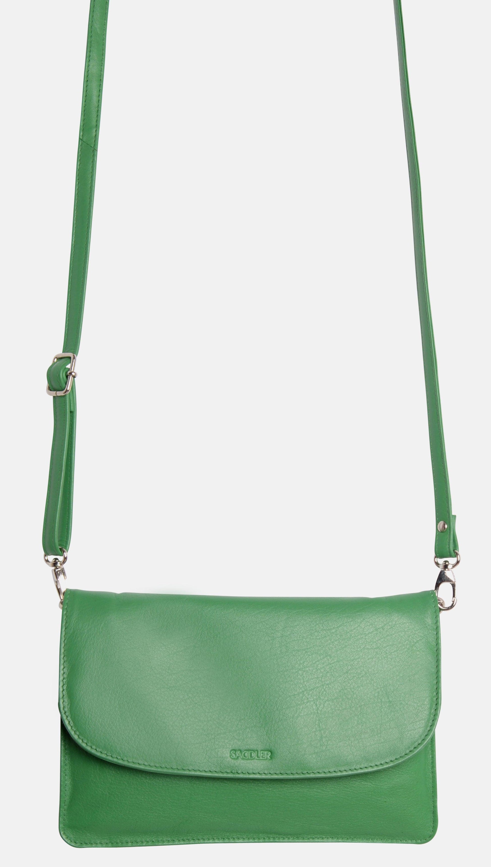 The Olivia Leather Crossbody Bag - Bascora