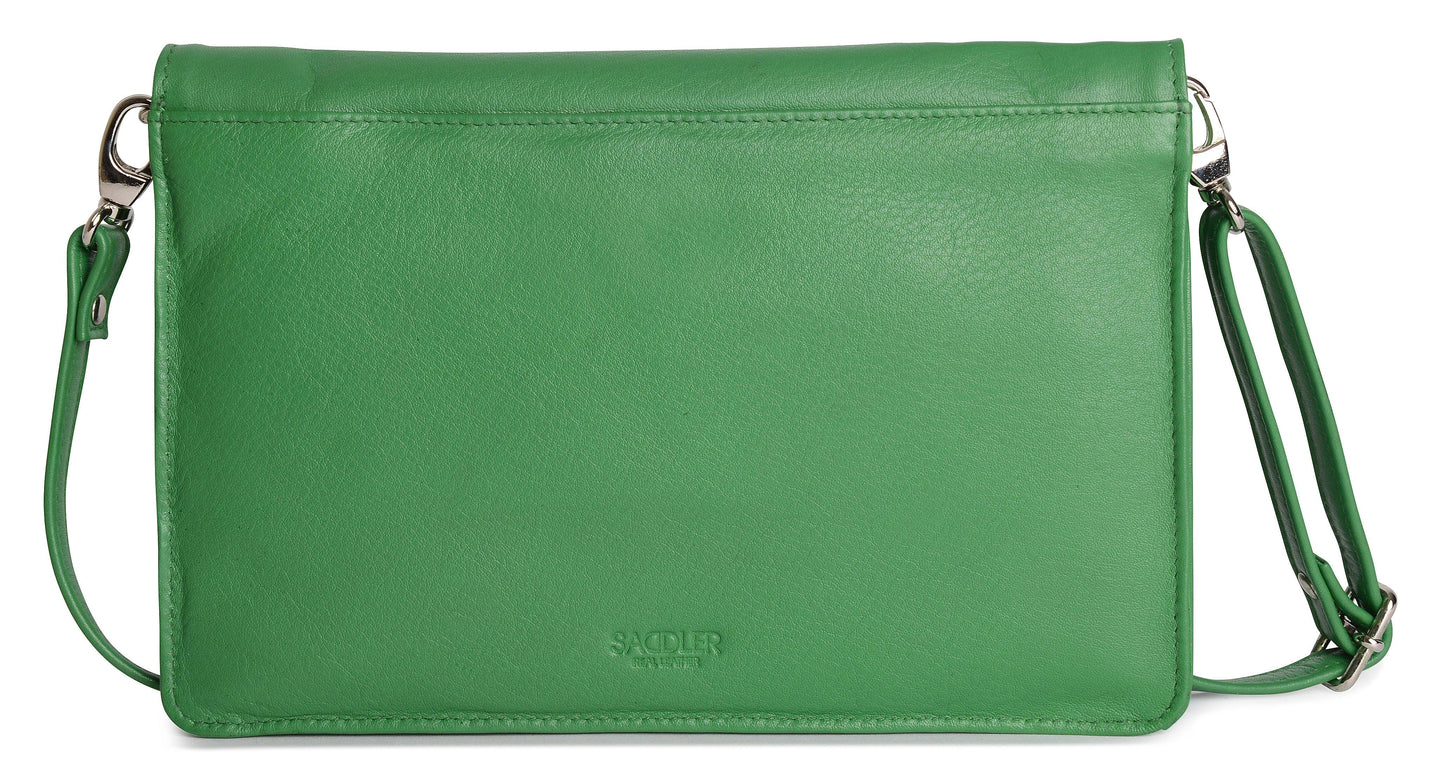 The Olivia Leather Crossbody Bag - Bascora