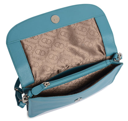 The Olivia Leather Crossbody Bag - Bascora