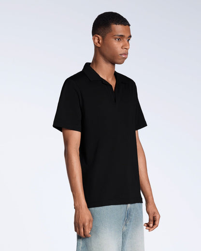 The Open Neck Polo – Organic Cotton - Bascora