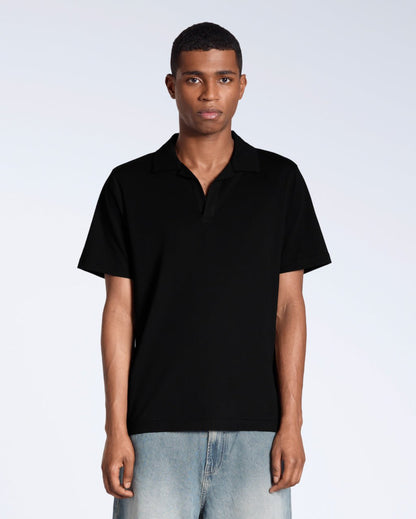 The Open Neck Polo – Organic Cotton - Bascora