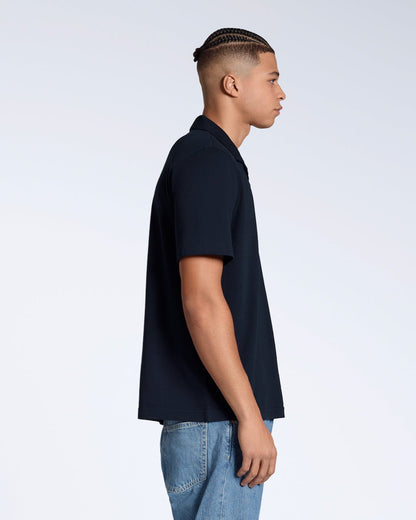 The Open Neck Polo – Organic Cotton - Bascora
