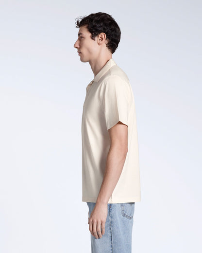 The Open Neck Polo – Organic Cotton - Bascora
