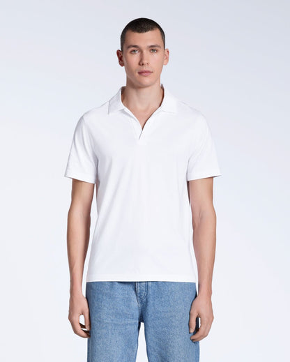 The Open Neck Polo – Organic Cotton - Bascora