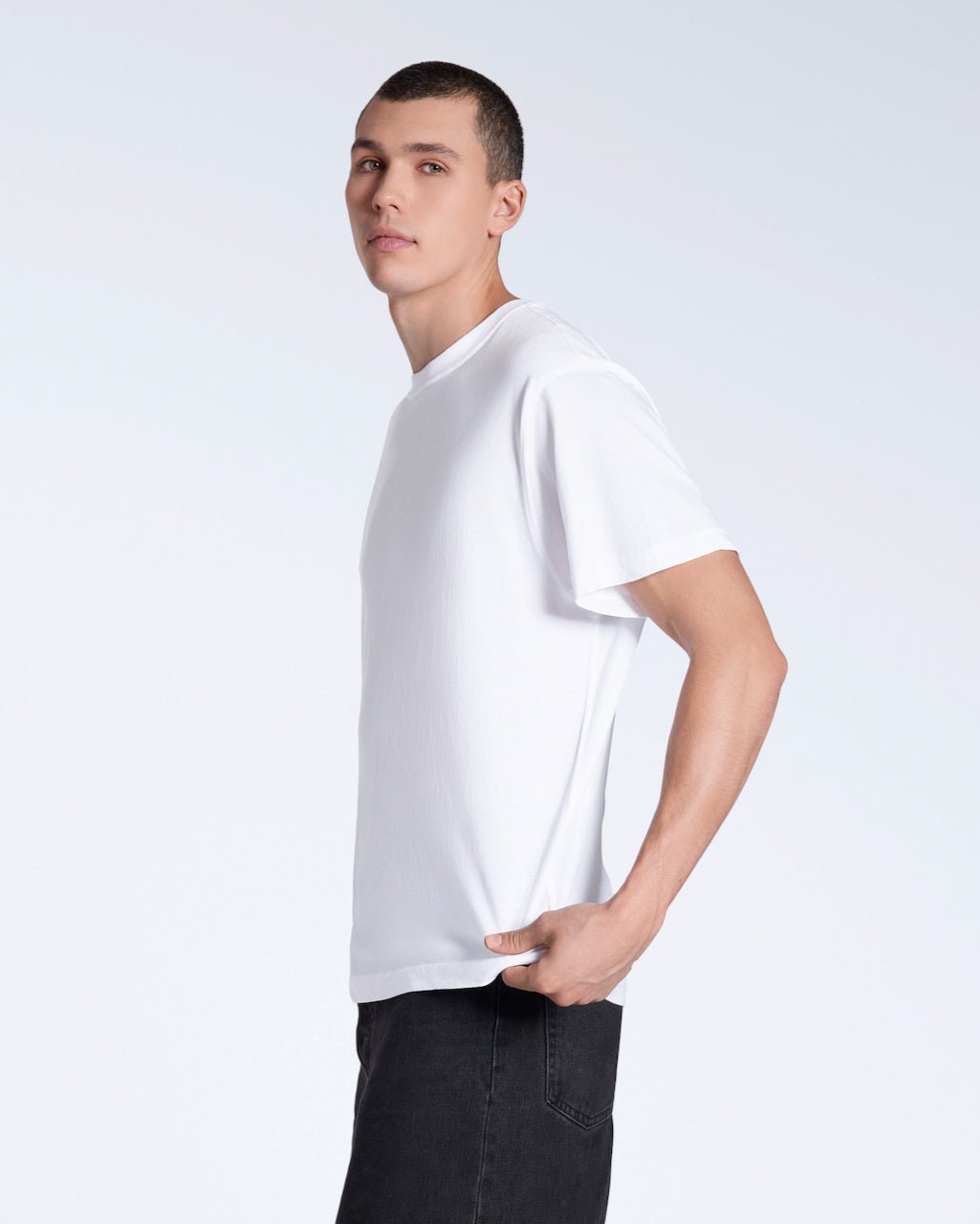 The Oversized Lightweight Tee – Organic Cotton - Bascora