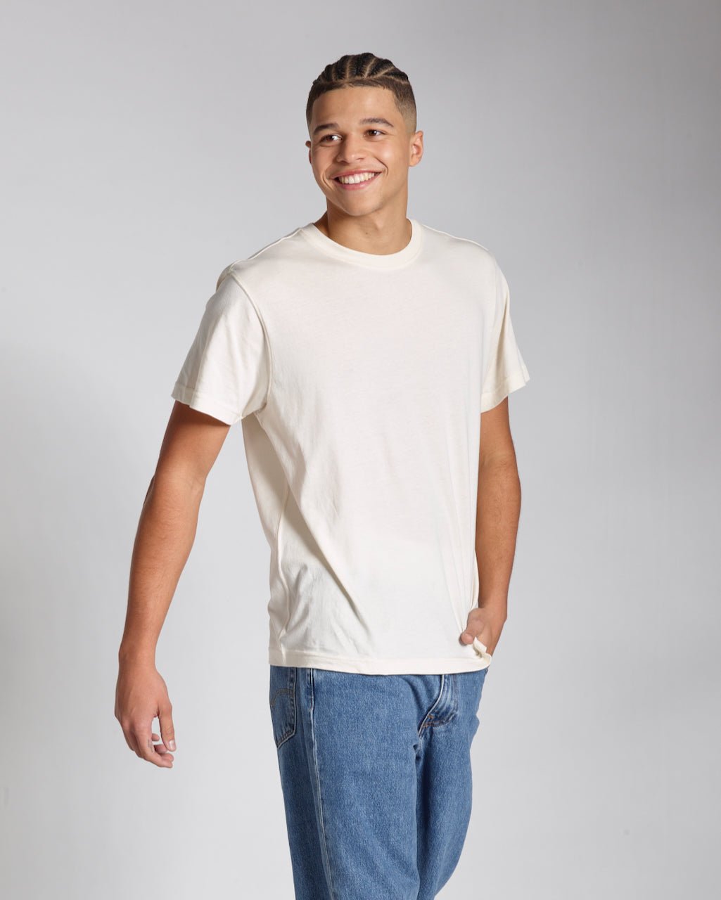 The Oversized Lightweight Tee – Organic Cotton - Bascora
