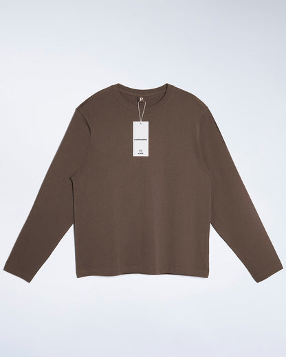 The Oversized Long Sleeve – Organic Cotton - Bascora