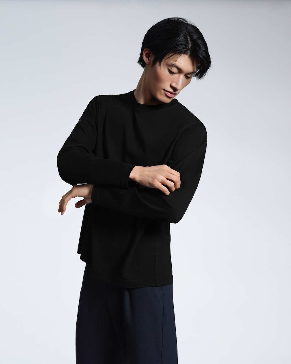 The Oversized Long Sleeve – Organic Cotton - Bascora