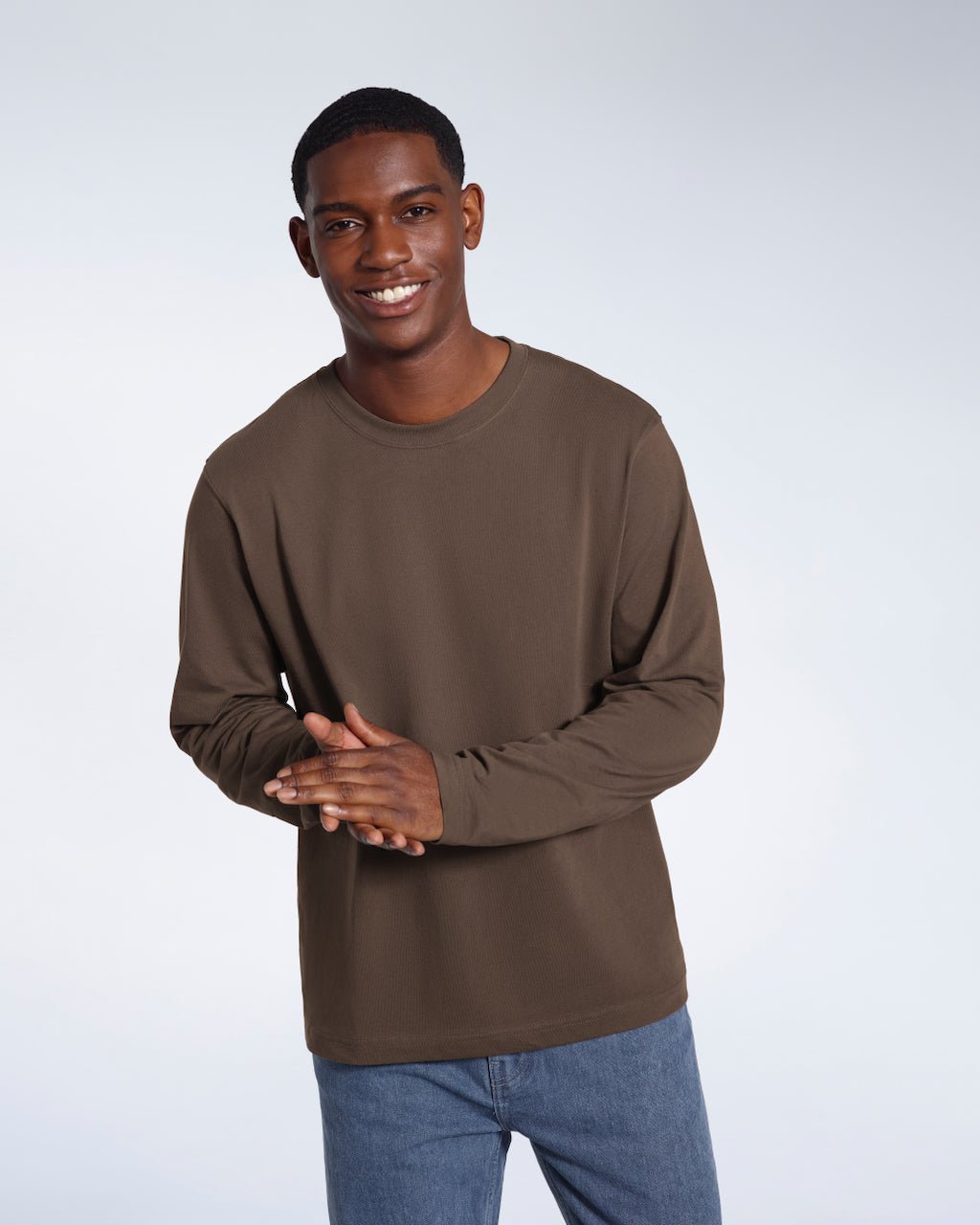 The Oversized Long Sleeve – Organic Cotton - Bascora