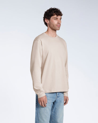 The Oversized Long Sleeve – Organic Cotton - Bascora