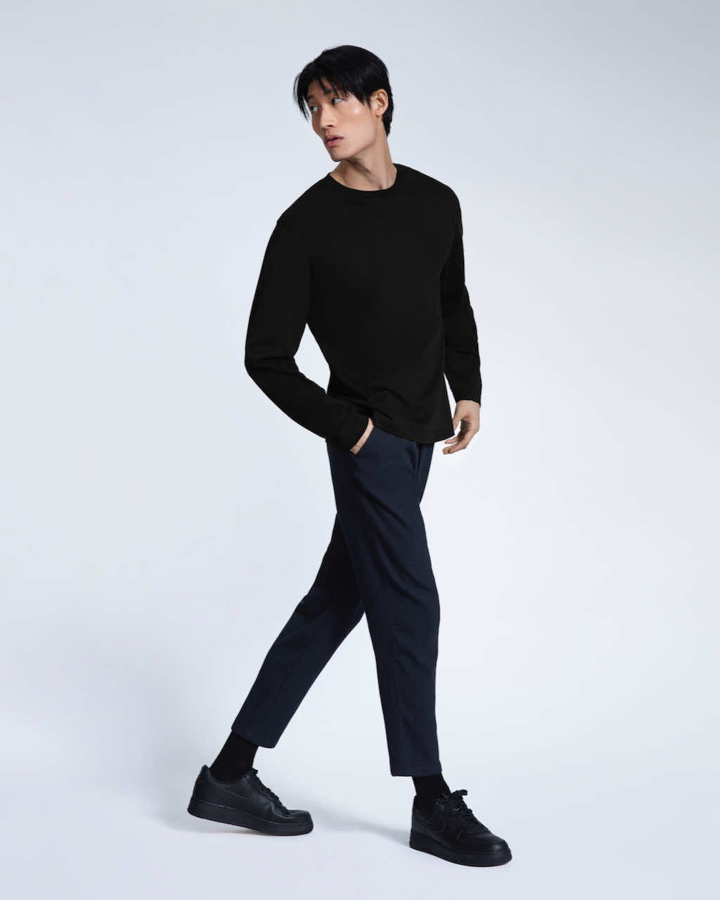 The Oversized Long Sleeve – Organic Cotton - Bascora