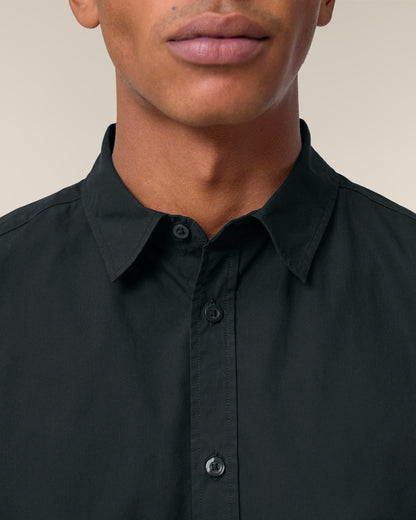 The Poplin Shirt – Men's Organic Cotton - Bascora