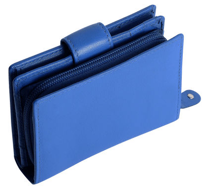 The Saddler Emily RFID Leather Wallet - Bascora