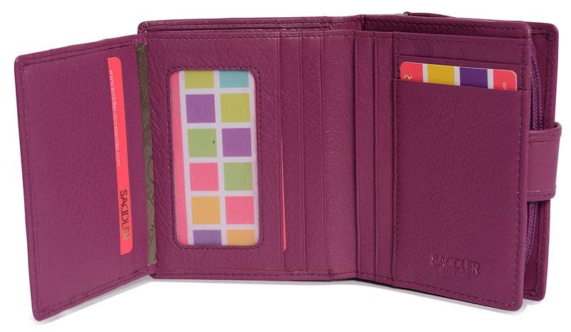 The Saddler Emily RFID Leather Wallet - Bascora