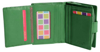 The Saddler Emily RFID Leather Wallet - Bascora