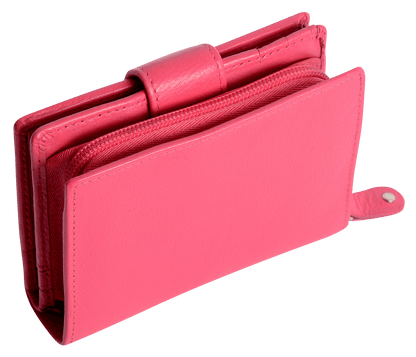 The Saddler Emily RFID Leather Wallet - Bascora