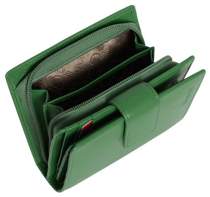 The Saddler Emily RFID Leather Wallet - Bascora