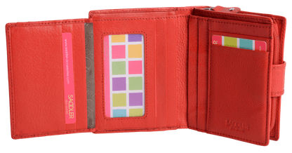 The Saddler Emily RFID Leather Wallet - Bascora