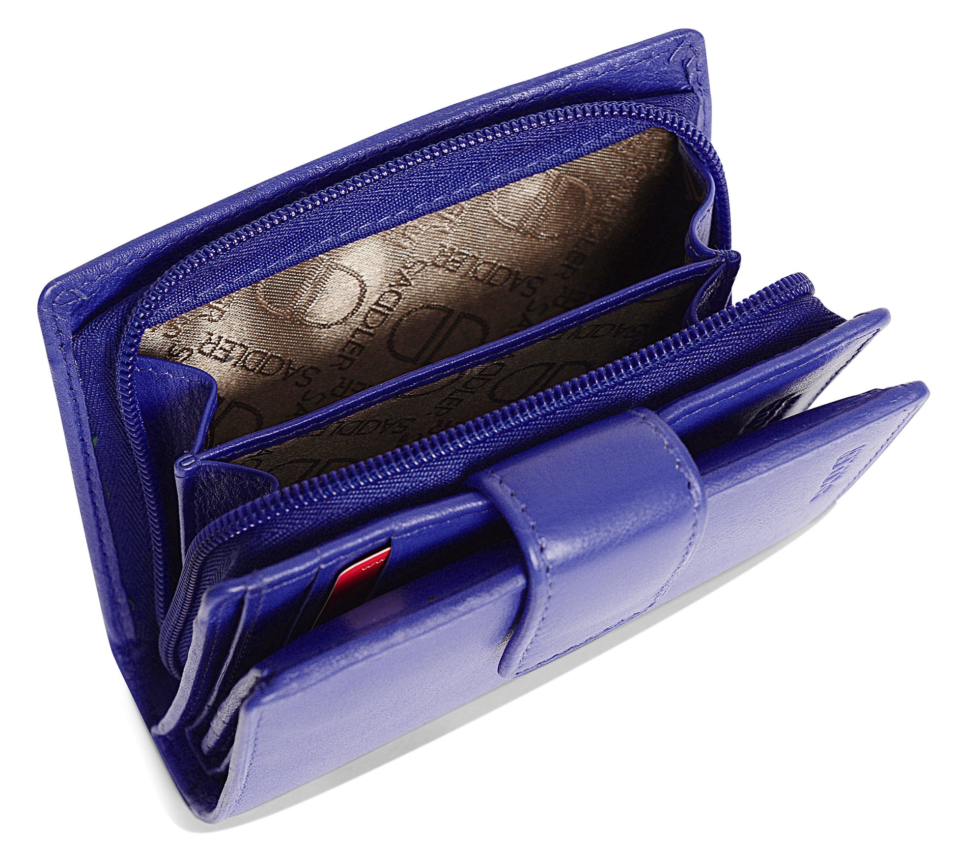 The Saddler Emily RFID Leather Wallet - Bascora