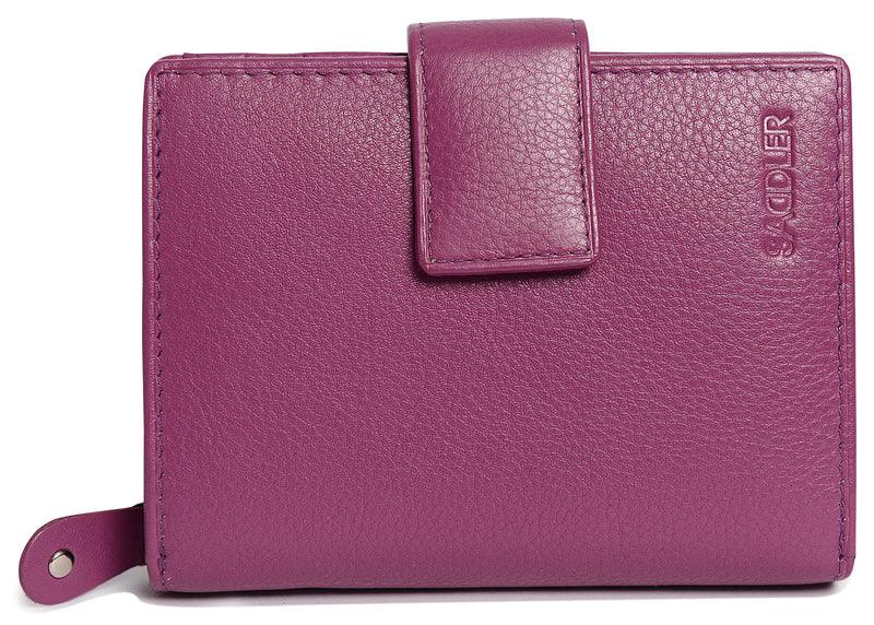 The Saddler Emily RFID Leather Wallet - Bascora