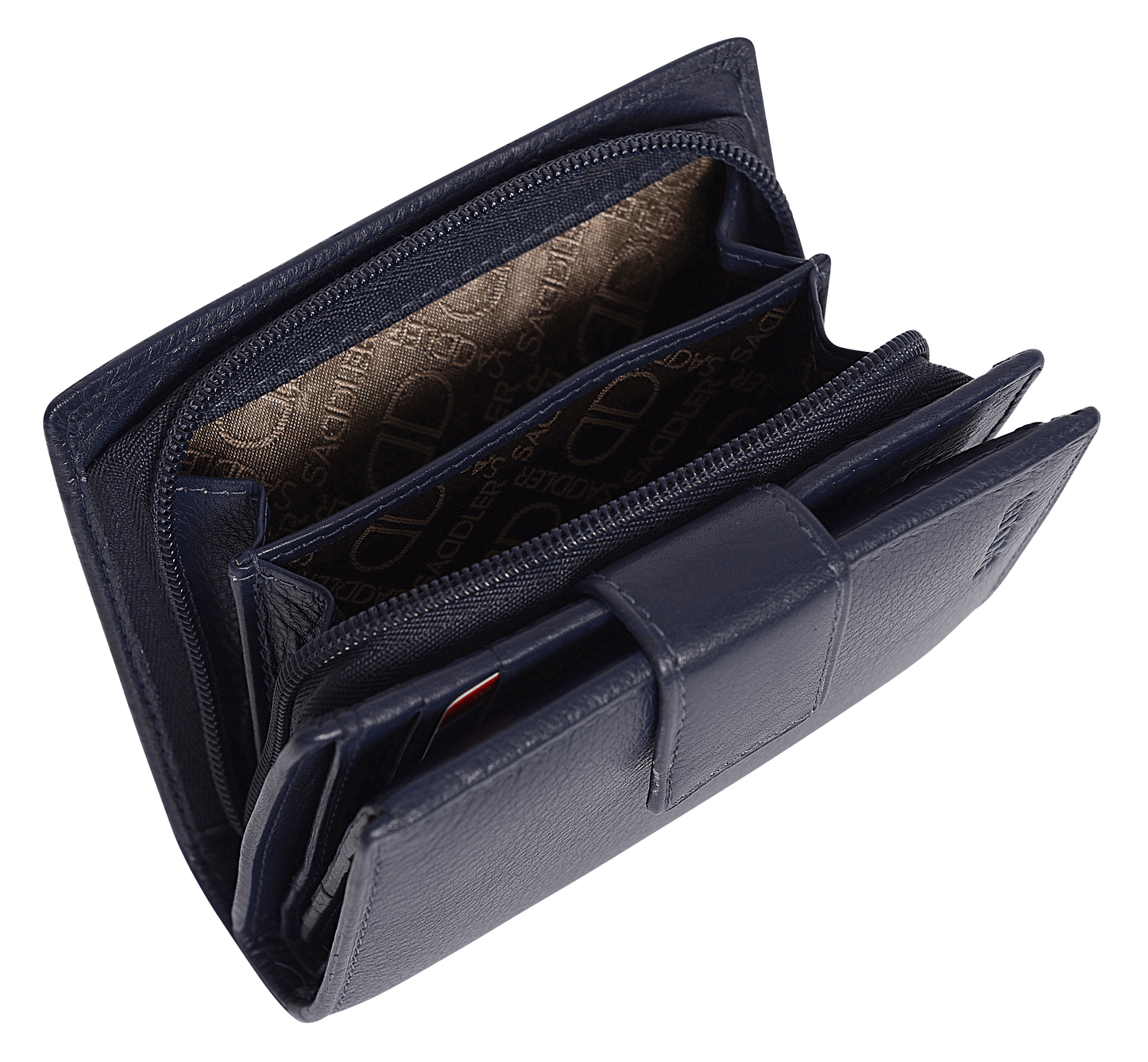 The Saddler Emily RFID Leather Wallet - Bascora
