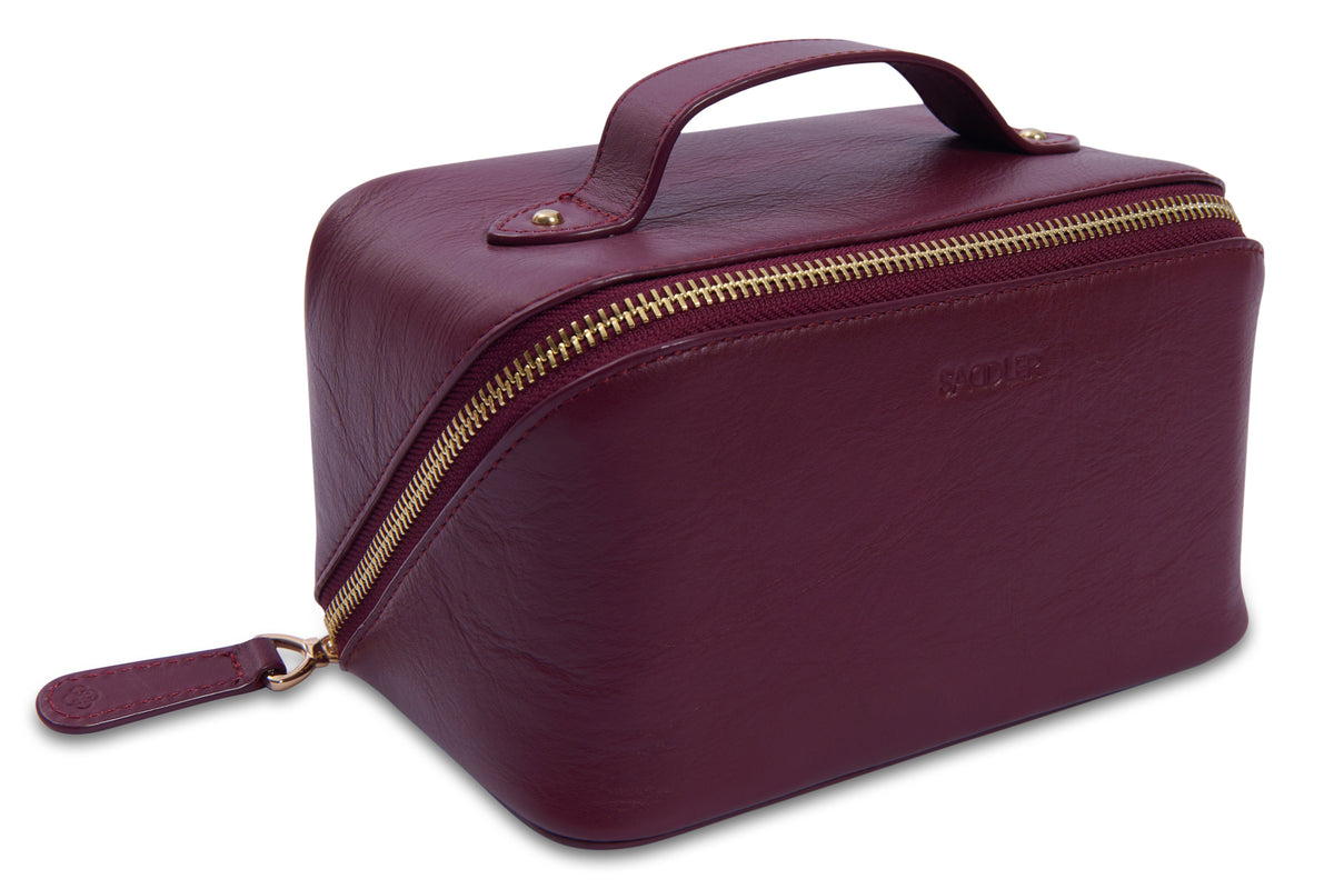 The Saddler Harriet Leather Vanity Box - Bascora