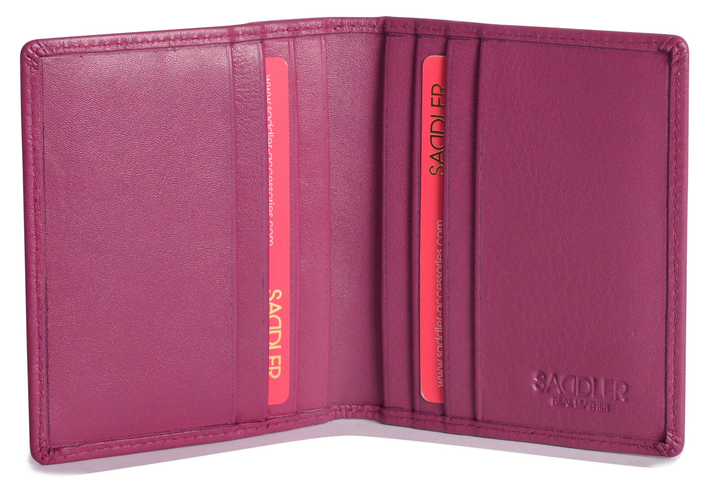 The Saddler Lexi RFID Leather Card Wallet - Bascora