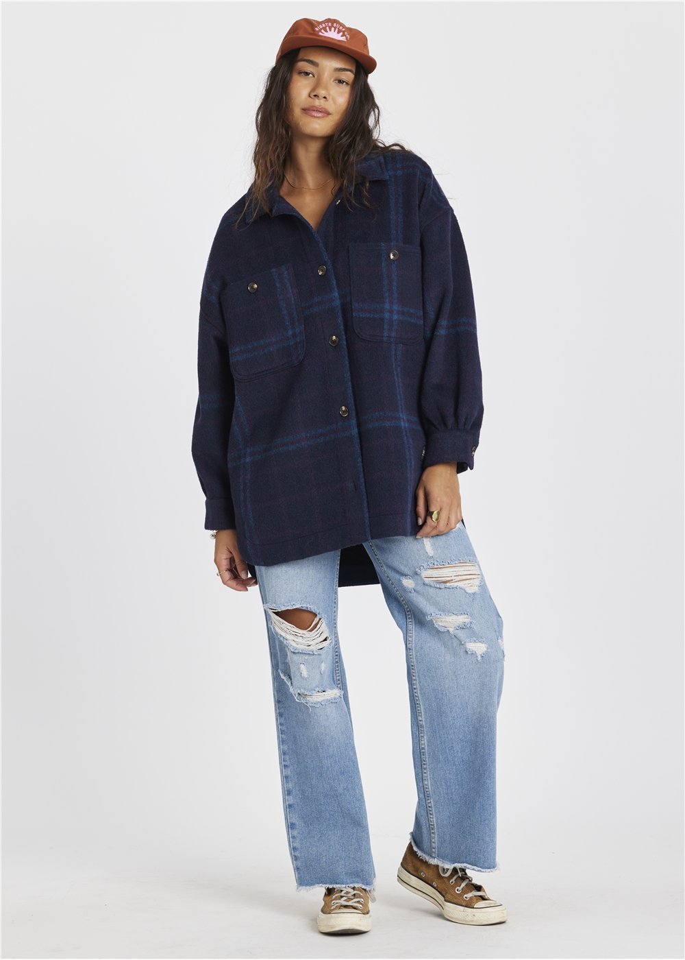 The Sisstr Misha Relaxed Overshirt - Bascora