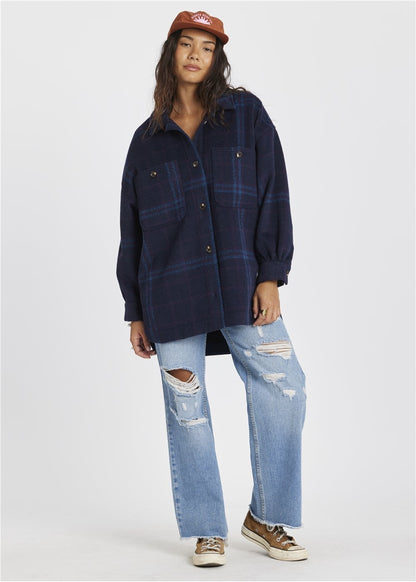 The Sisstr Misha Relaxed Overshirt - Bascora