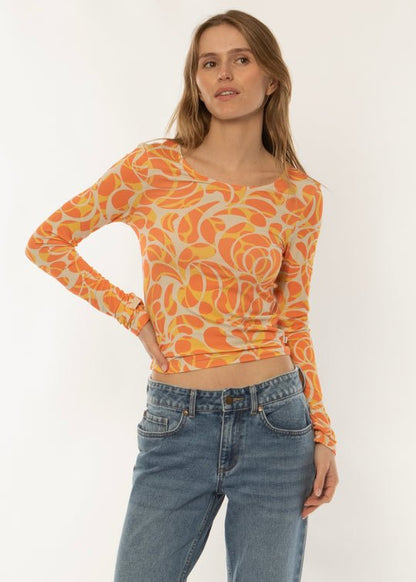 The Sisstr Skyscape Long Sleeve Knit - Bascora