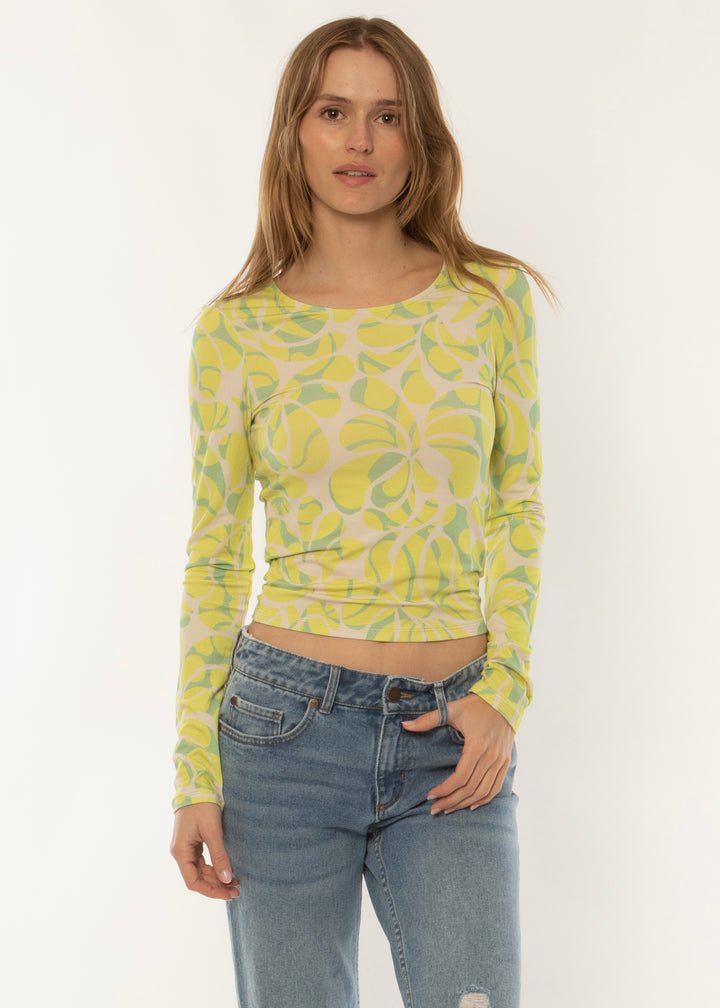 The Sisstr Skyscape Long Sleeve Knit - Bascora