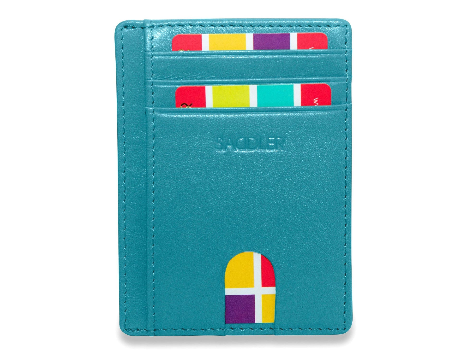 The Stella Leather Card Holder by Saddler - Bascora