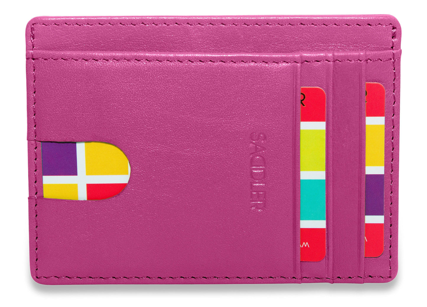 The Stella Leather Card Holder by Saddler - Bascora