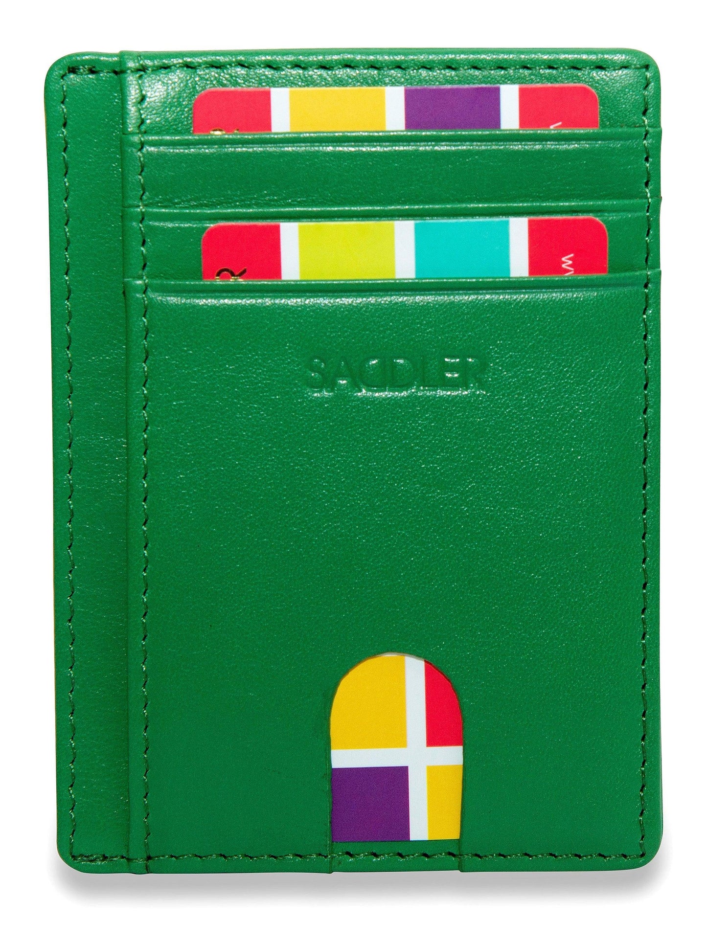 The Stella Leather Card Holder by Saddler - Bascora