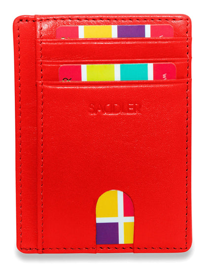The Stella Leather Card Holder by Saddler - Bascora