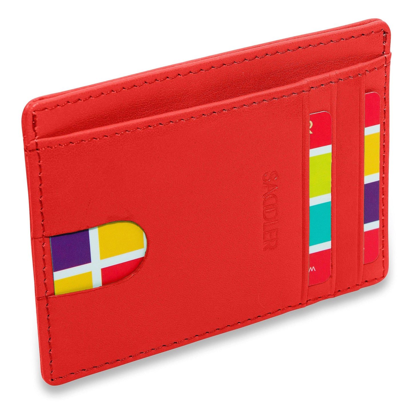 The Stella Leather Card Holder by Saddler - Bascora