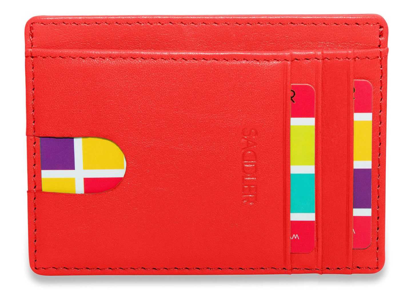 The Stella Leather Card Holder by Saddler - Bascora