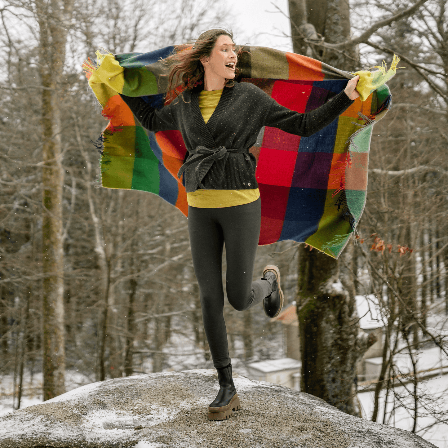 The Stretch Fleece Legging – Organic Cotton - Bascora