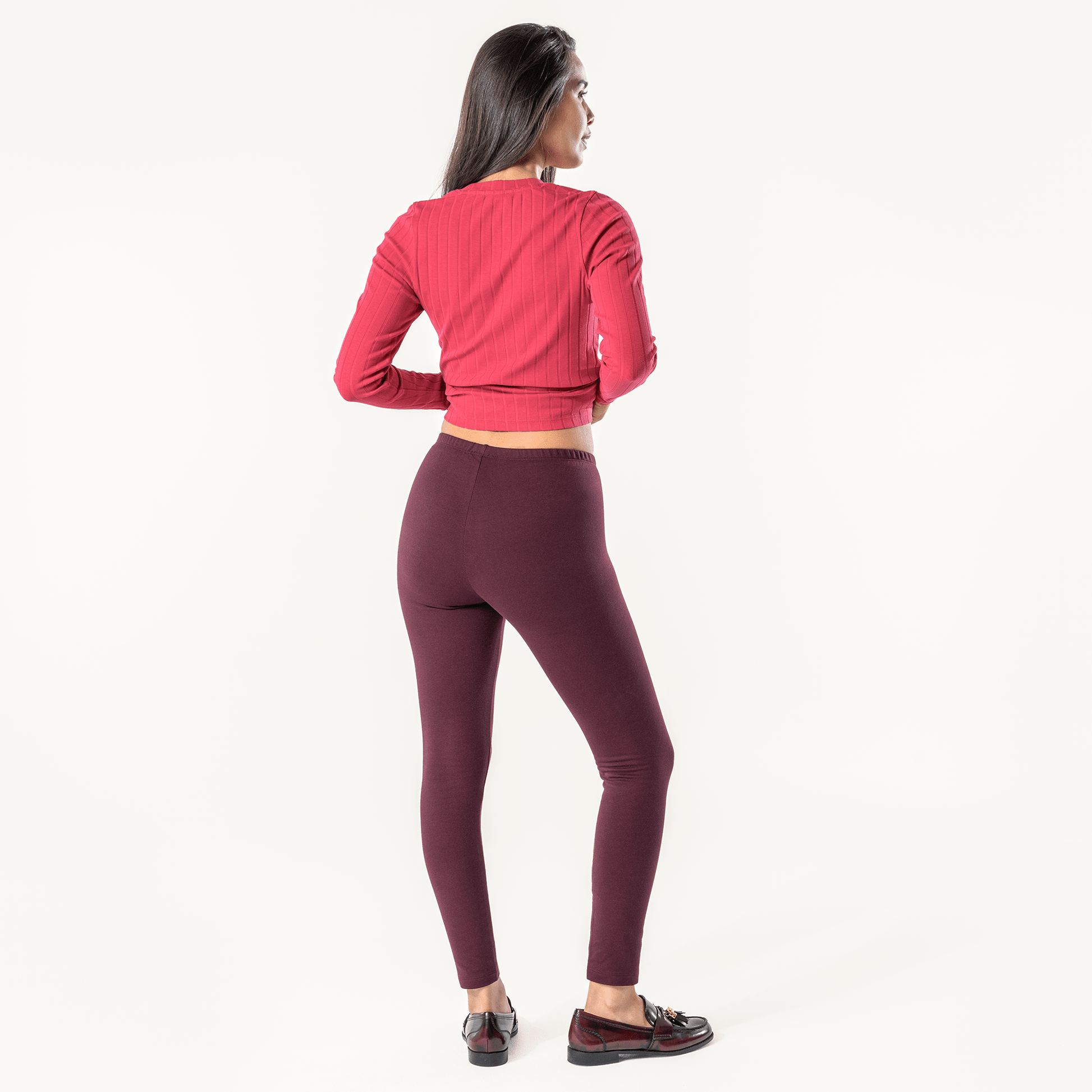The Stretch Fleece Legging – Organic Cotton - Bascora