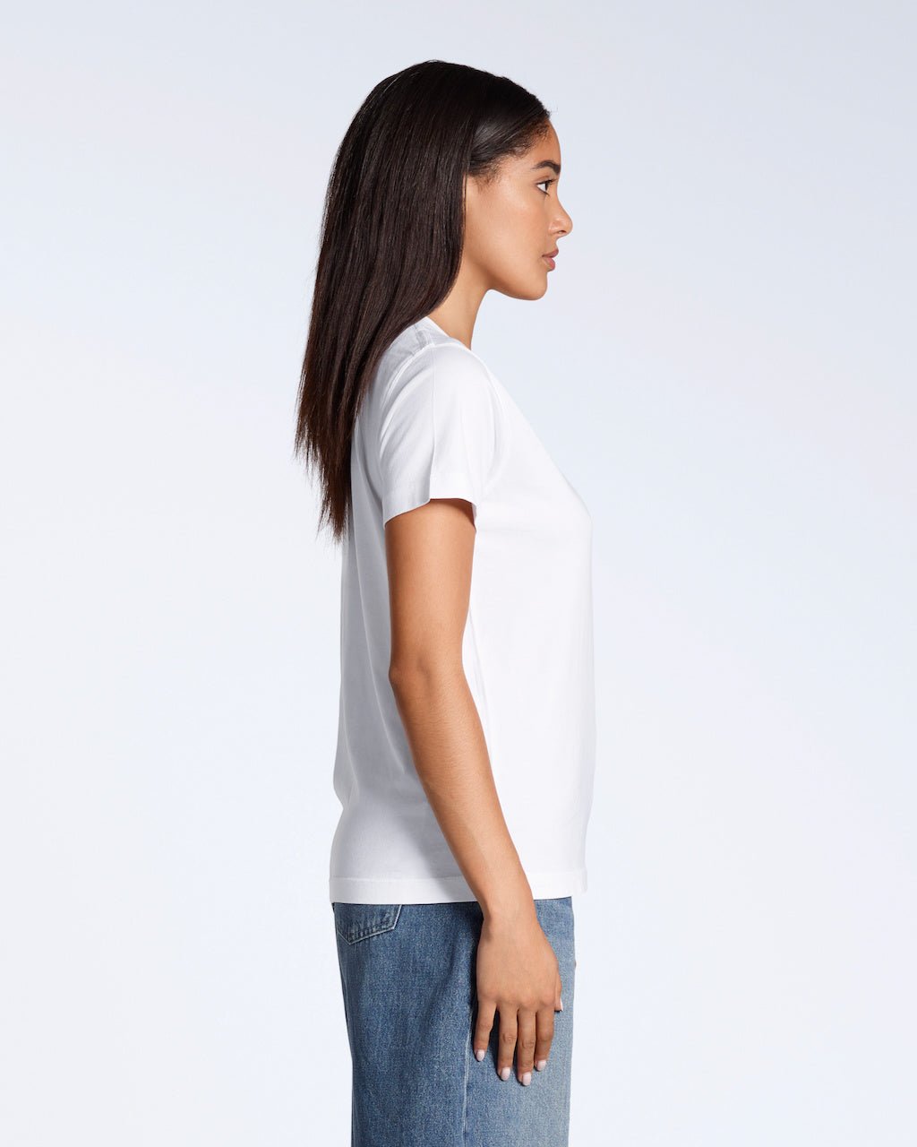 The V-Neck Tee – Organic Cotton - Bascora