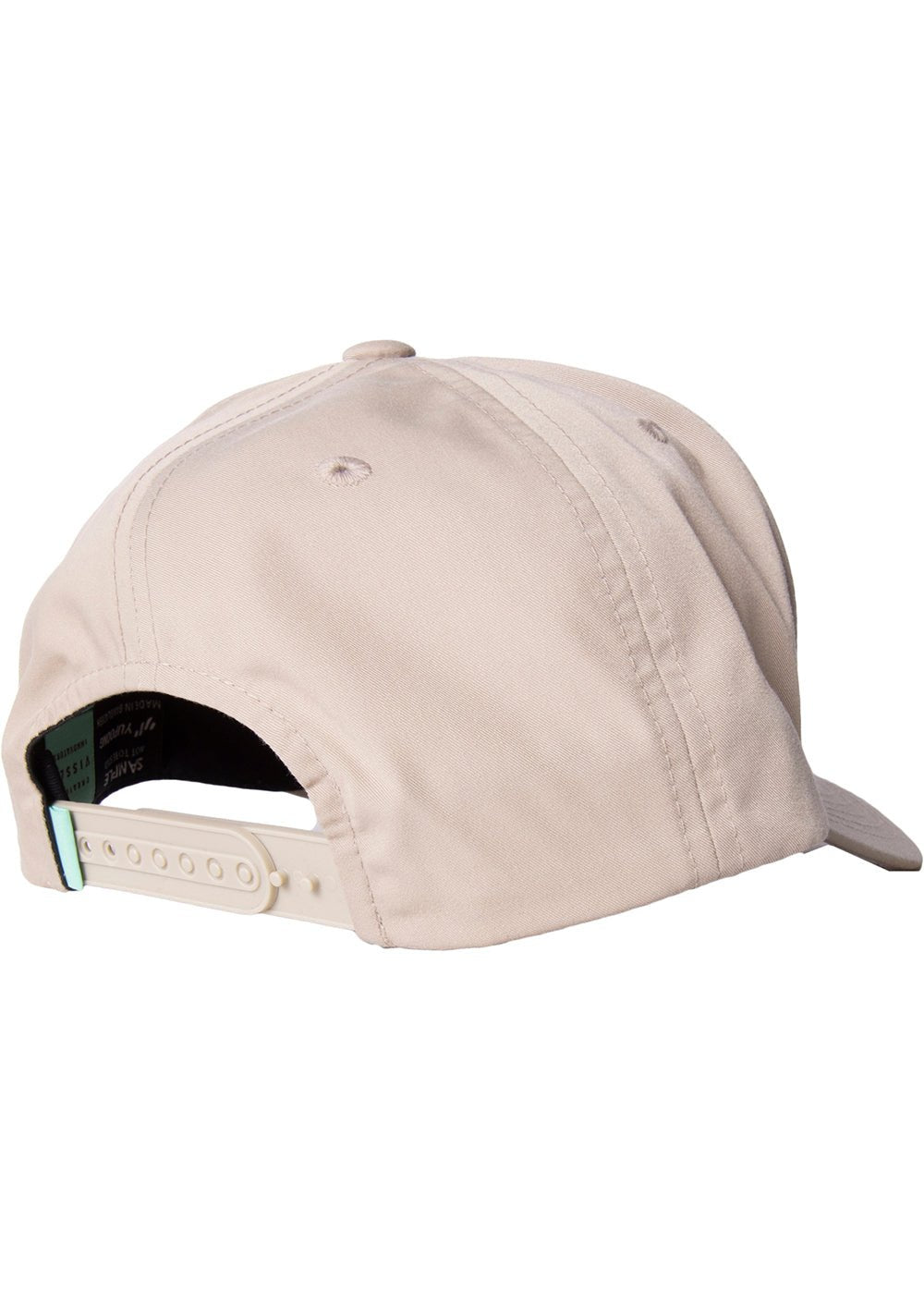 back of cream Vissla Seven Seas Eco Hat – Sustainable Surf Cap