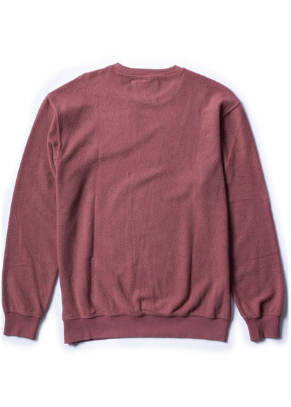 sweatshirt with a small logo on a white background