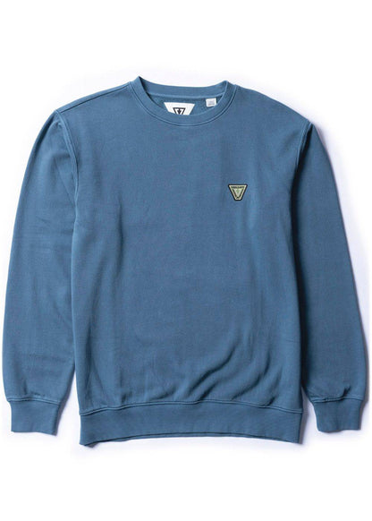 sweatshirt with a small logo on a white background