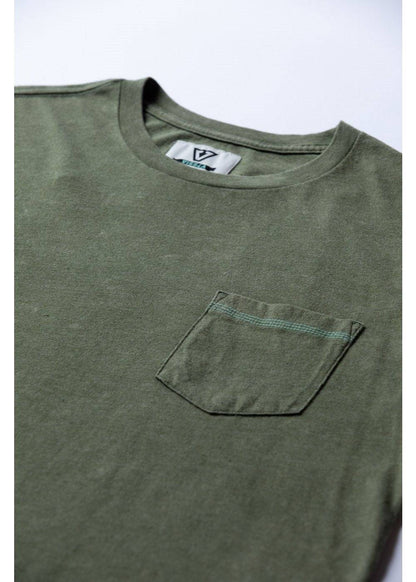 The Vissla Solid Sets SS Pkt Tee - Bascora