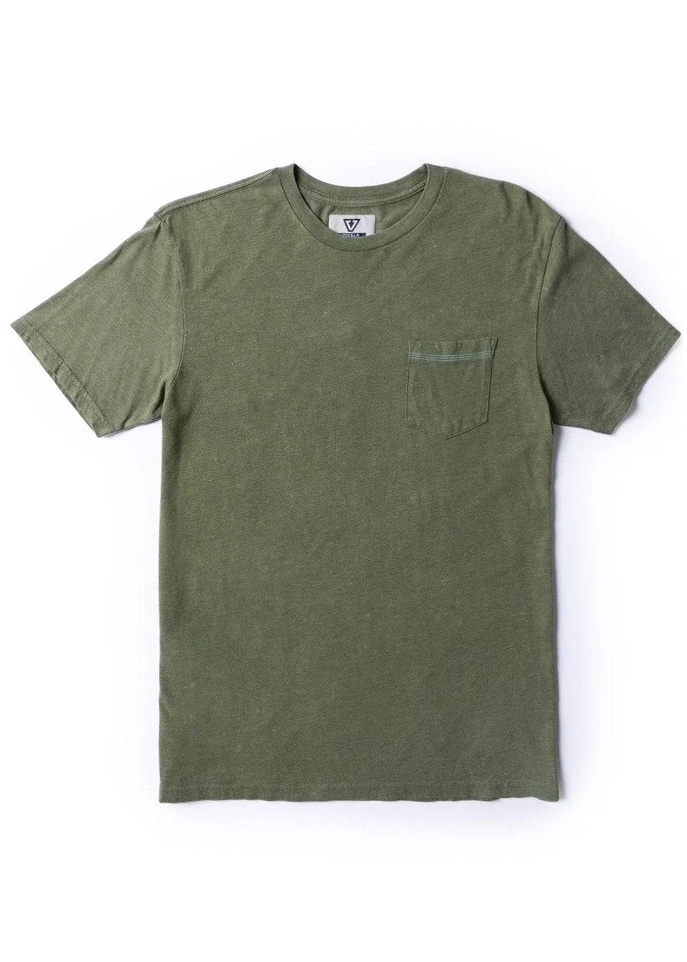 The Vissla Solid Sets SS Pkt Tee - Bascora