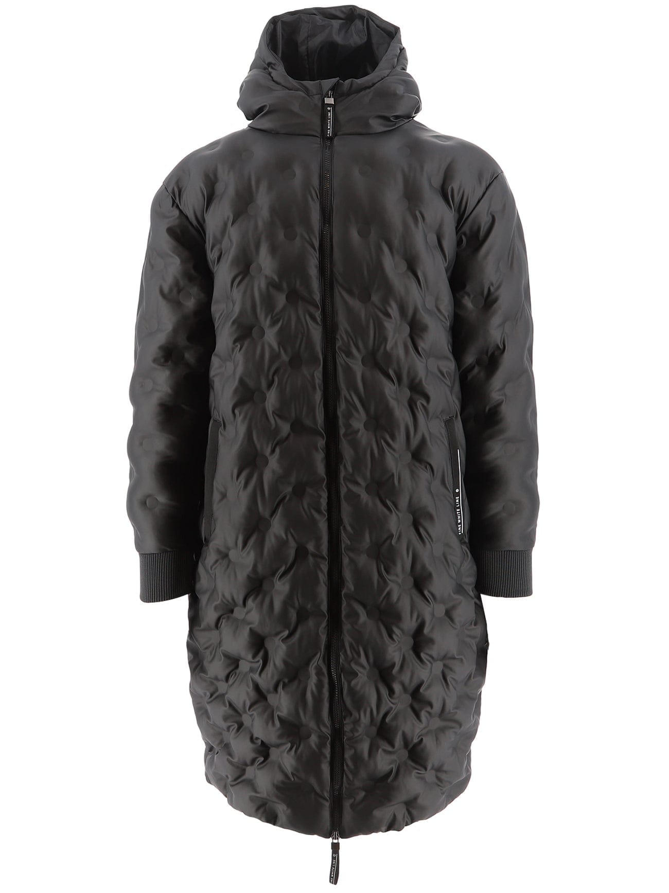 Women's Constellation Long Line Coat – Fine White Line