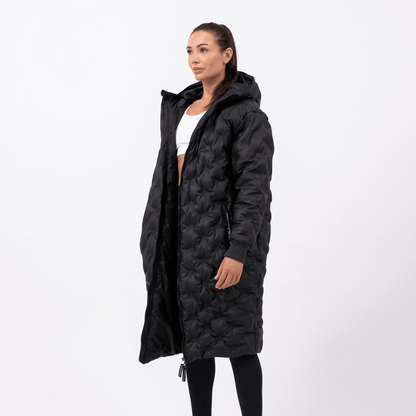 Women's Constellation Long Line Coat – Fine White Line
