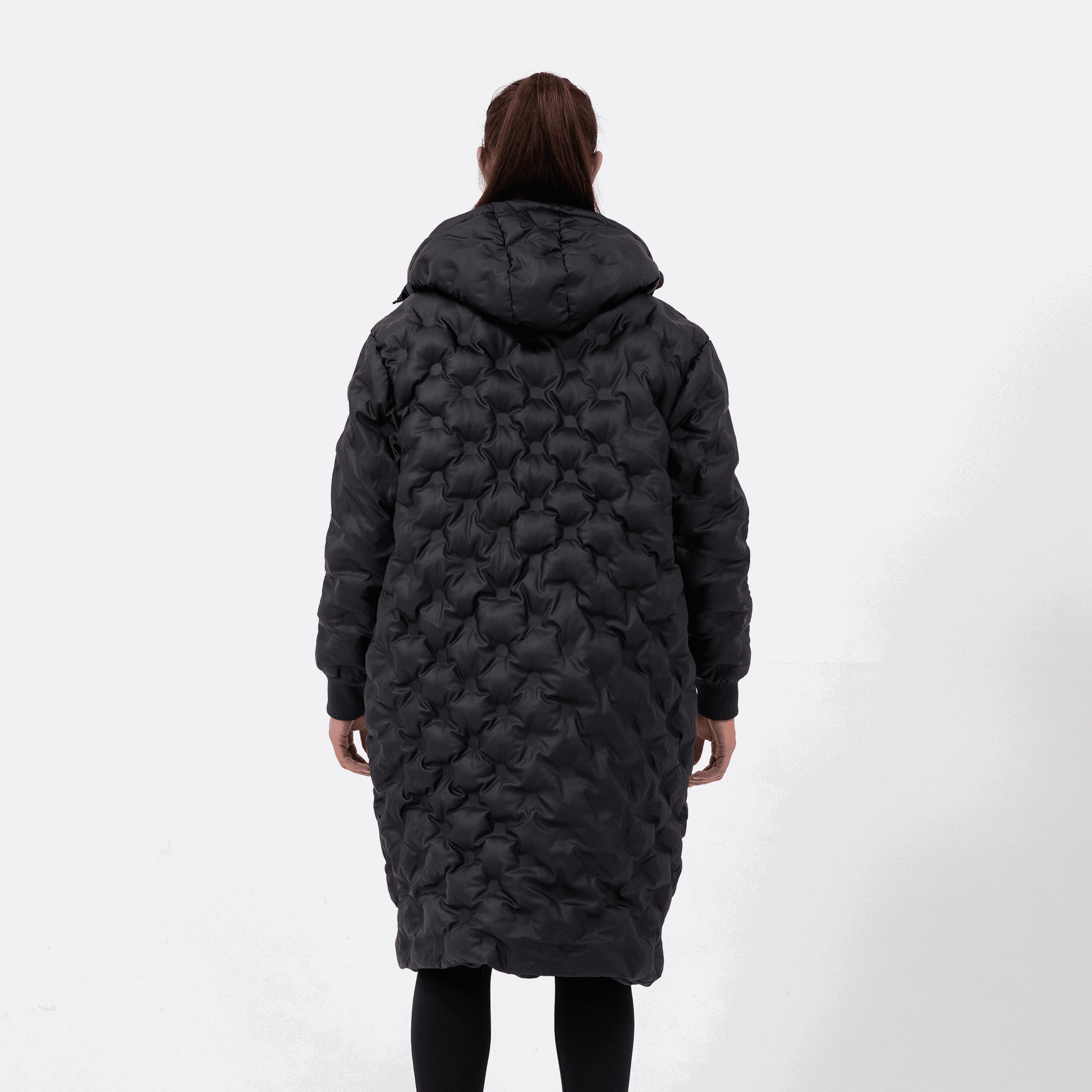 Women's Constellation Long Line Coat – Fine White Line
