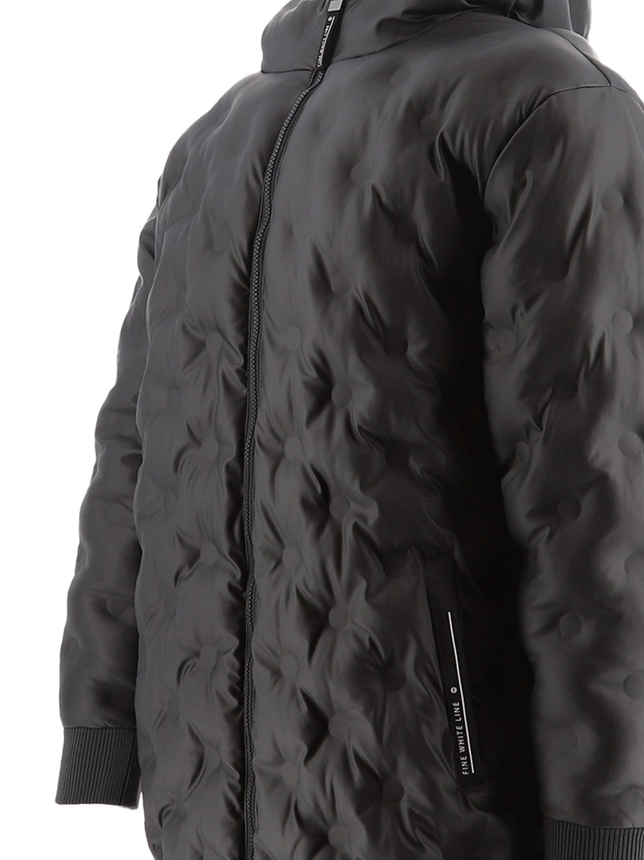 Women's Constellation Long Line Coat – Fine White Line